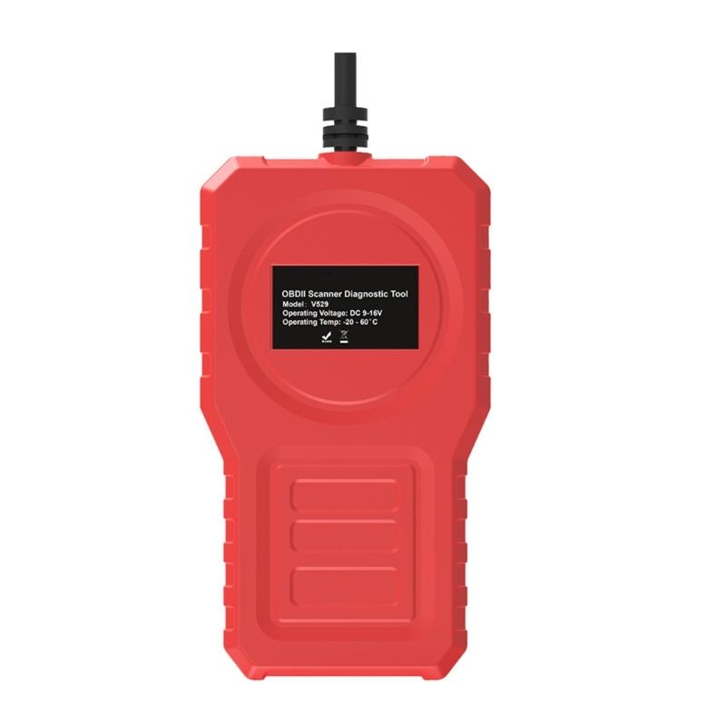 2.8Inch Screen Advanced Car Diagnostic Tool With 35000+ Code Library And Silicone Button Code Search For Quick Diagnosis