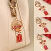 1 шт. Цинковый сплав Благословение брелок Изысканные подарки Аксессуары Подвеска для сумки на удачу Брелок для рюкзака Декор