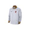 Куртка Dri-Fit NBA Miami Heat Showtime City Edition белая мужская уличная одежда DN8409-100