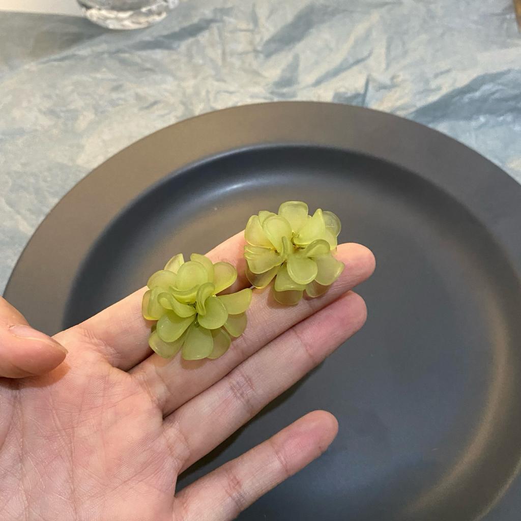 Женские зеленые серьги геометрические роскошные темпераментные модные хрустальные элегантные висячие серьги