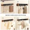 MUYA Wall-Mounted Suction Cup Kitchen Utensil Rack