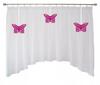 Children' curtain FOR GIRL butterflies COLORS voile beautiful 300x145 tape