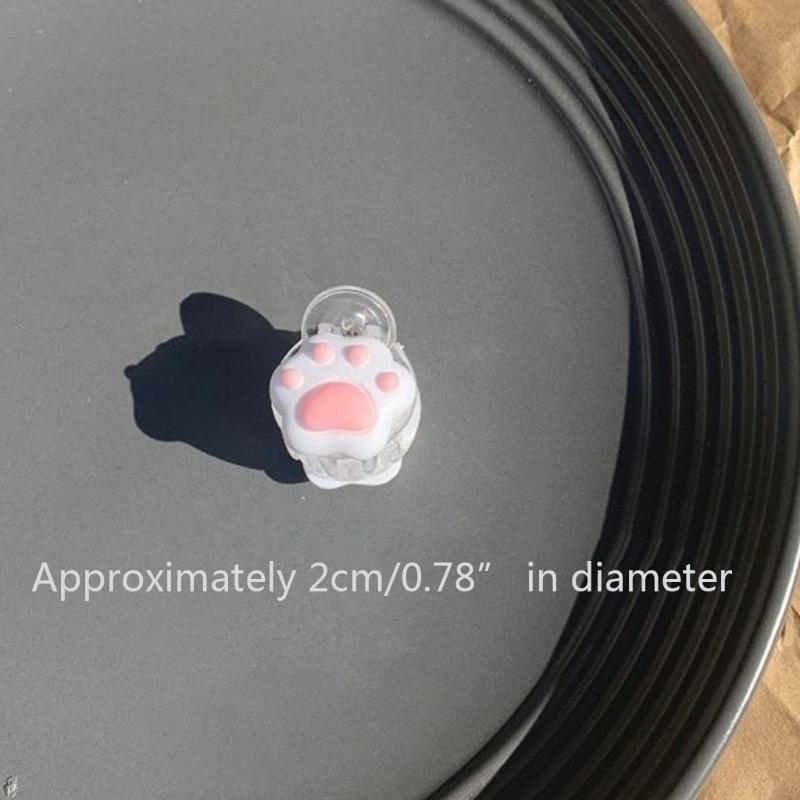 Mini Hair Clips Non-Slip Resin Cute Cats Paw Hair Claws Lovely Small Hair Clamps Ponytail Decoration Trendy Hair Prop