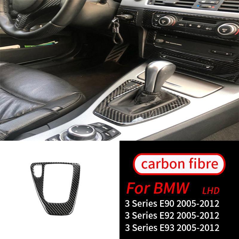 Для BMW E90 E92 E93 3 серии 2005-2012 2 шт., настоящий карбоновый переключатель окна автомобиля, подъемная панель, кнопка, крышка рамы