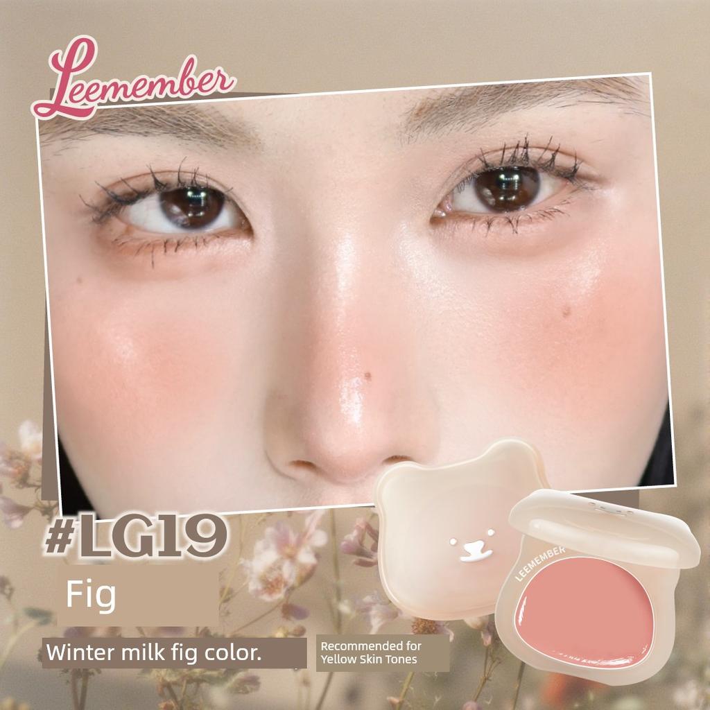 Grace Series New Product~ Li Meng Little Bear Water Glow Cream Blush Multi-Use Highlighter for Contouring and Brightening