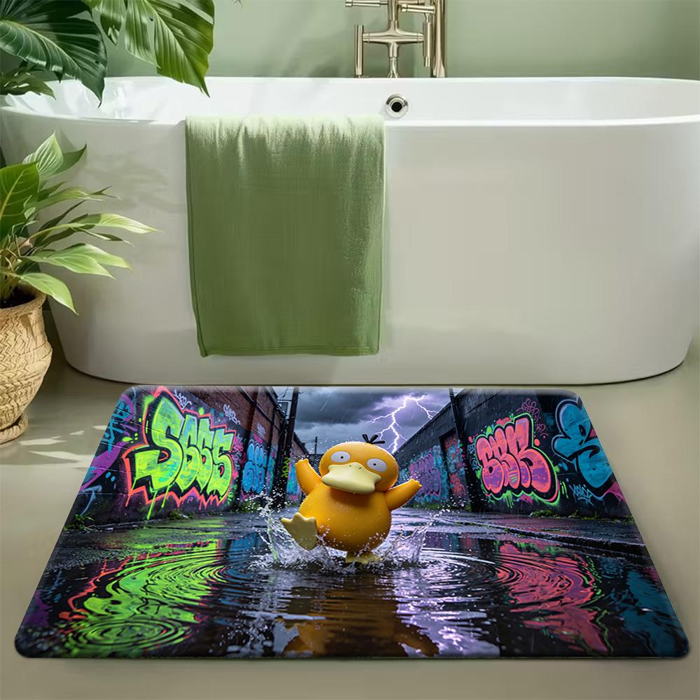 Lucario Ancient Egyptian Temple Non-Slip Doormat Soft Floor Mat
