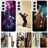 Музыкальный Саксофон Инструмент Для Samsung Galaxy A17 A16 A15 A14 A13 A56 A55 A54 A53 Чехол Для Телефона A36 A35 A34 A33 A26 A25 A24 A23 A05