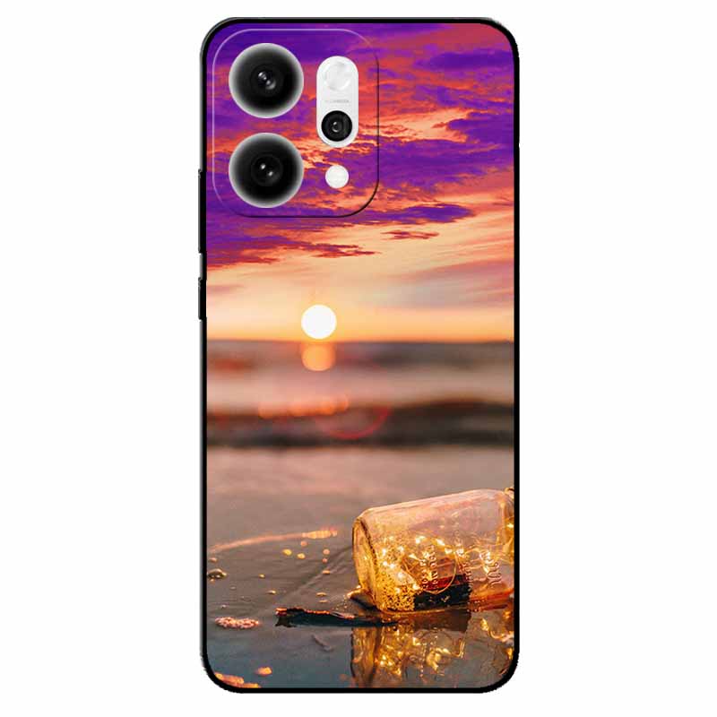 For Oppo Reno14 Pro/ Reno14 5G Case Black TPU Silicone Back Cover Case For Reno14 Pro 5G PKZ110 Bumper Phone Funda Reno14 PLA110