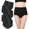 Raiplus Plus Size XL Women's Panties, Underwear, 5-Piece Set, Black,