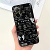Case For Oppo Realme C67 4G RMX389 Phone Cases Black Cat Moon Night Soft Silicone Shockproof Back Cover For RealmeC67 4G Funda