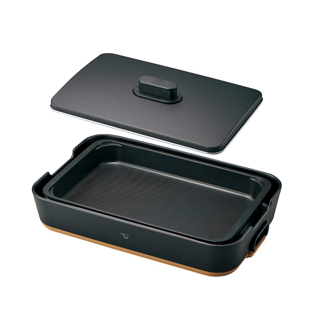 Плита Zojirushi Hot Plate 1 Piece Type Deep Plate Black STAN. EA-FA10-BA