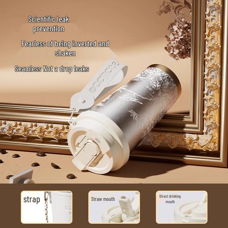 Carrot Pure Titanium Insulated Portable Water Bottle