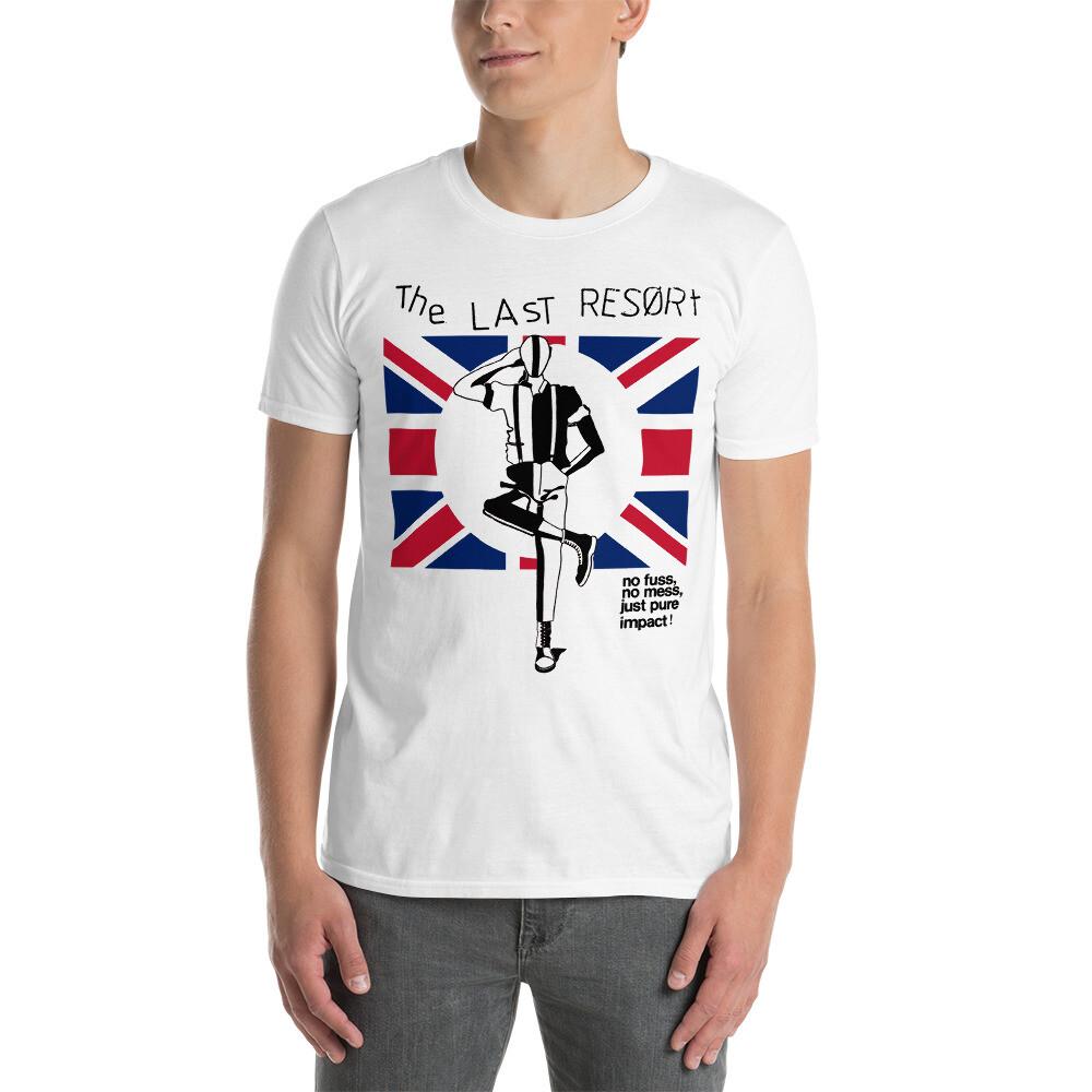 THE LAST RESORT - UK VINTAGE 80S T-SHIRT SKINS PUNK LONDON Unisex T-Shirt