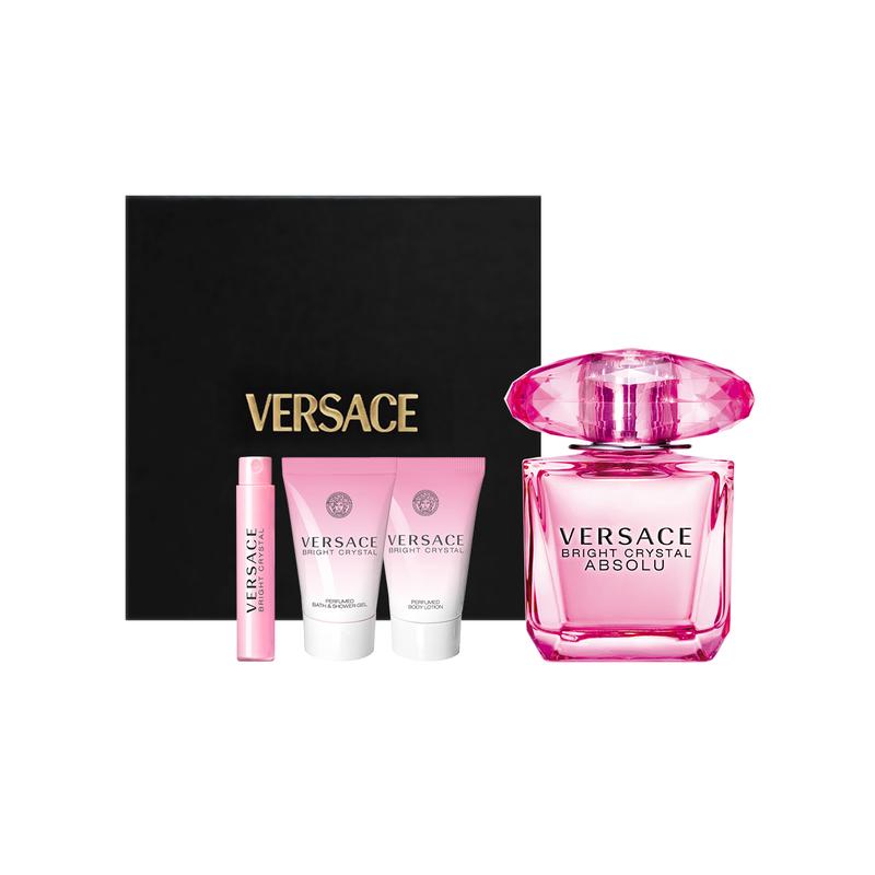 Versace 28315082-Розовый Алмаз Zhenzhi Женская туалетная вода 30 мл + Пробник 1 мл + Гель для душа с кристаллами 25 мл + Лосьон для тела с кристаллами 25 мл