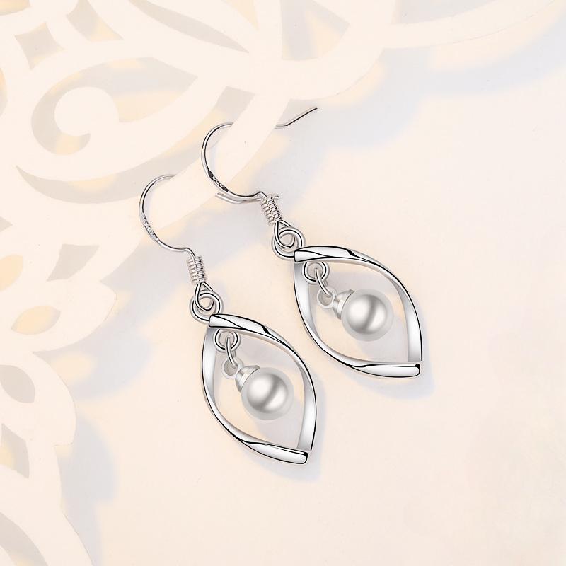 Серьги с жемчугом в стиле Хепберн Серьги с женским темпераментом