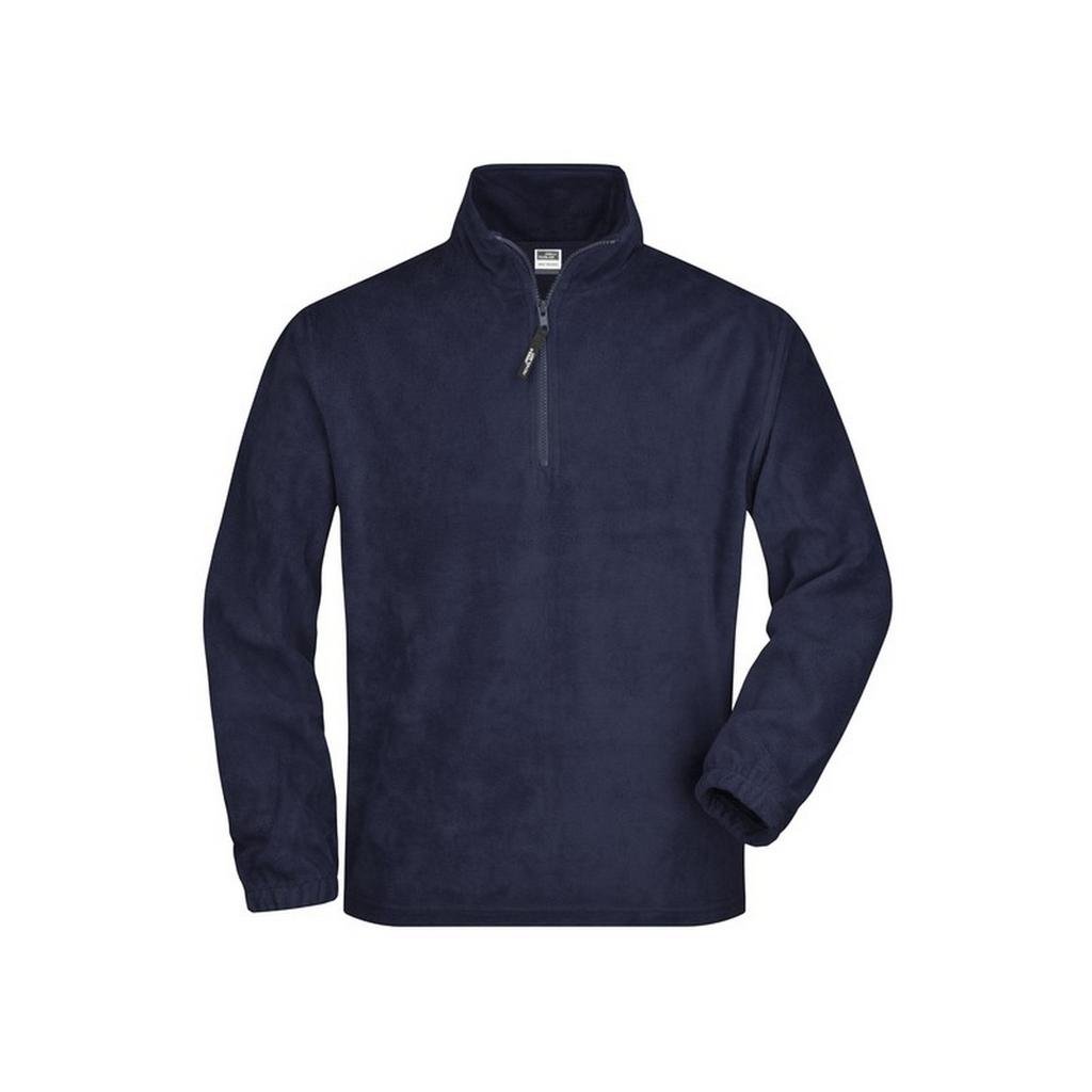 James and Nicholson Mens Half Zip Fleece