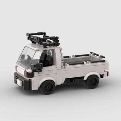 Новые MOC Блоки Городские Гонки Пикап ACTY Кирпичи Скоростная Игрушечная Машина Строительные Блоки Транспортные Кирпичики Образовательные Детские Игрушки
