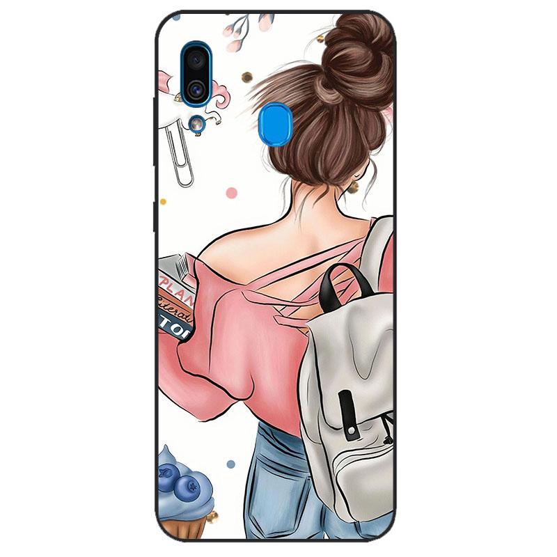For Samsung A30 Case Silicone Case For Samsung Galaxy A30 Soft TPU Phone Cases For Samsung A30 A 30 Protective Back Cover Bumper