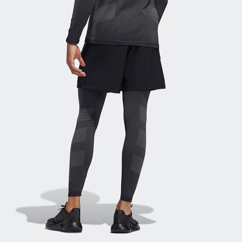 Adidas Casual Slim Fit Sports Fitness Pants Men Bottoms Black GK2909