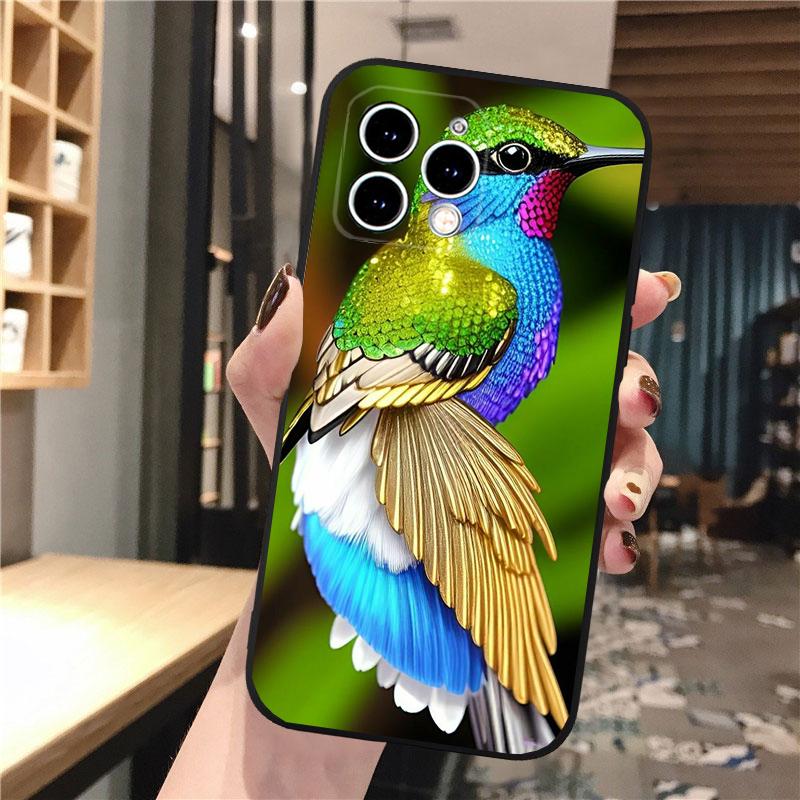 Cute Bird Phone Case For Iphone 15 14 Pro Max 13 12 11 Pro Max XSMax XR 12 13 Mini 14 Plus