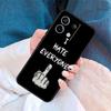 Cartoon Middle Finger Cover For Xiaomi Redmi Note 14 13 Pro 12 11 9 10 9S 10S 11S 12S Redmi 14C 10C 12C 13C Case