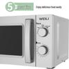 Weili 20L Compact Mechanical Turntable Microwave Oven