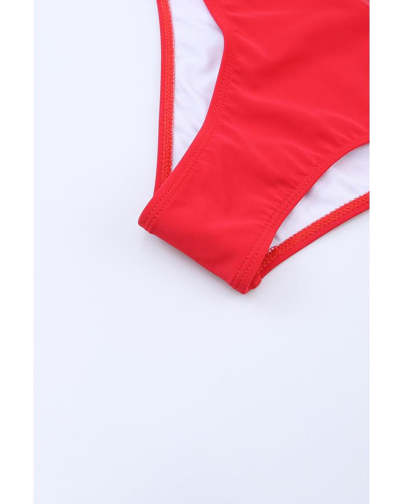 Azura Exchange Criss Cross High Waist Bikini