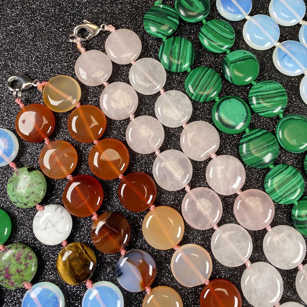 Бусины из полудрагоценных камней