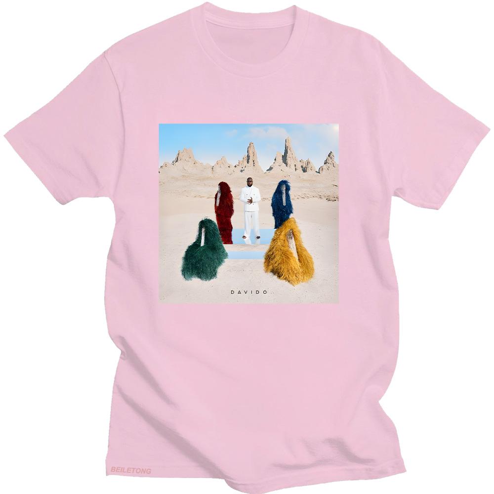 5ive Album By Davido T-shirts Davido Singer New Aesthetic Tee-shirt Men Women Pure Cotton Printed Tee Shirts Top Casual Clothing