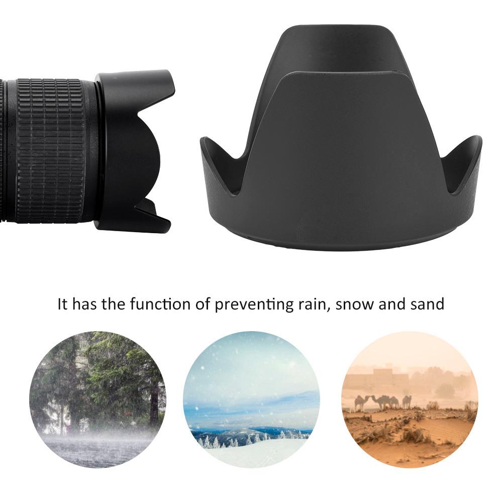 HB 50 Quality ABS Lens Hood Shade for Nikon AF S 28 300mm F3.5 5.6G ED VR