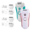 Электробритва 3 в 1 для женщин, интимных частей тела, шлифовальная машина для ног, триммер для удаления омертвевшей кожи