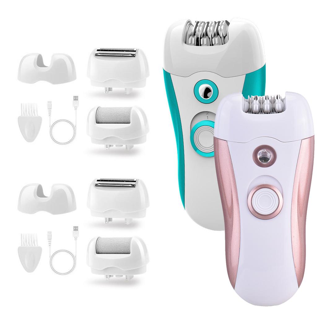 Электробритва 3 в 1 для женщин, интимных частей тела, шлифовальная машина для ног, триммер для удаления омертвевшей кожи
