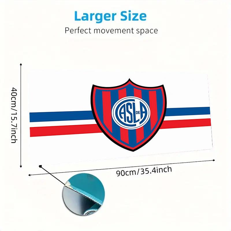 San Lorenzo de Almagro2 Print Cushion Non-slip Laptop Tablet Big Mousepad XXL Mat Mini PC Playmat With Lock edge