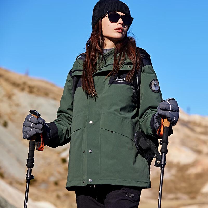 JEEP Couple's 3-in-1 Fleece Mountaineering Jacket