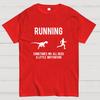 Forced To Run Cotton Casual Cool Loose T-Shirt