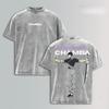 Fushiguro Toji Jujutsu Kaisen T-shirt Anime Vintage Washed Polyester Tshirt Summer Casual Short Sleeve Tee Shirt Tops Men Clothing