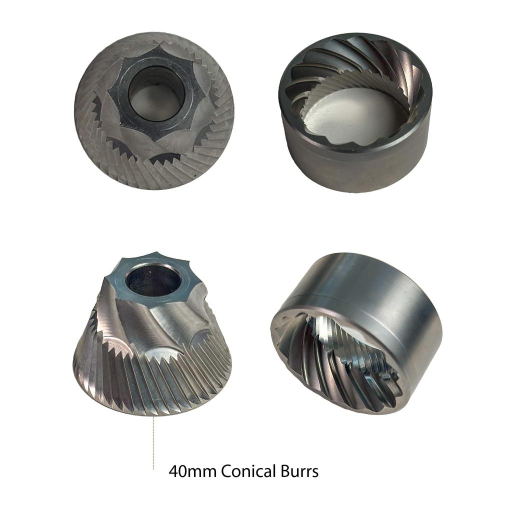 Кофемолка MiiCoffee D40+ с одной дозой (черный)