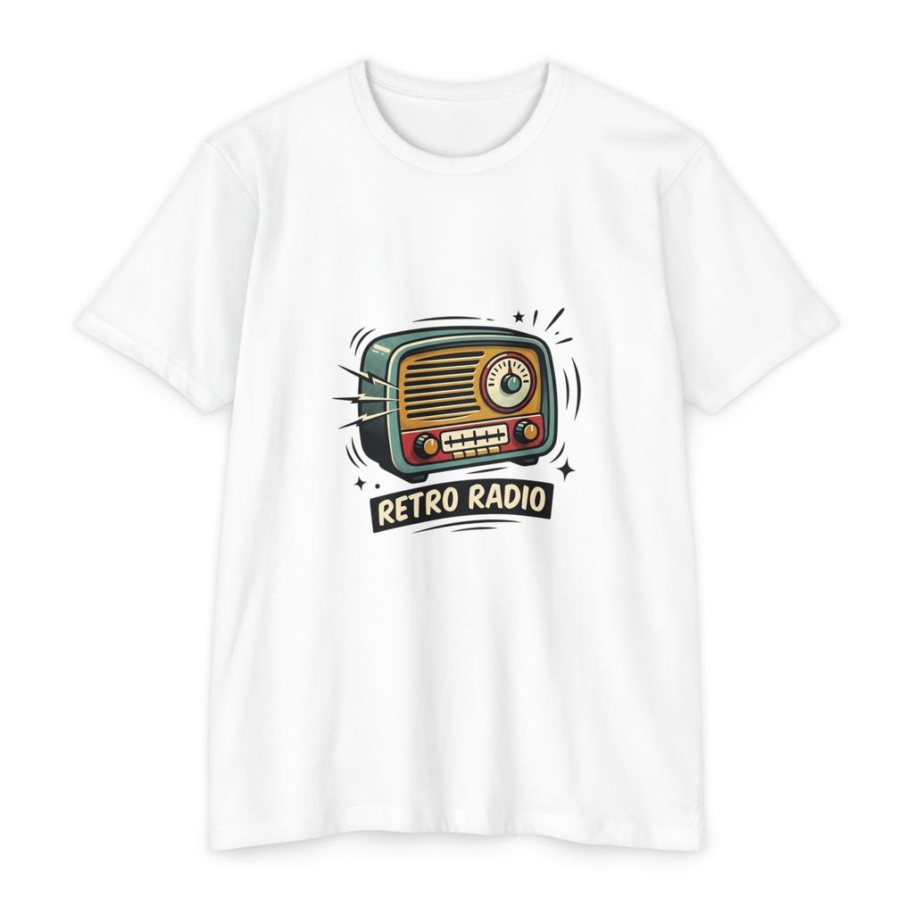 Retro Radio T-Shirt | Vintage Radio Illustration