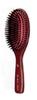 Ikemoto Brush Industry Щетка с натуральной щетиной на подушке W58 x H216 x RD1509B, Коричневая, D40 мм,