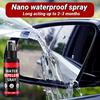 Car Rain Spray, Car Glass Coating Agent, Car Rearview Mirror Defogger, Water Droplet Remover, Glass Cleaner.(100ml)