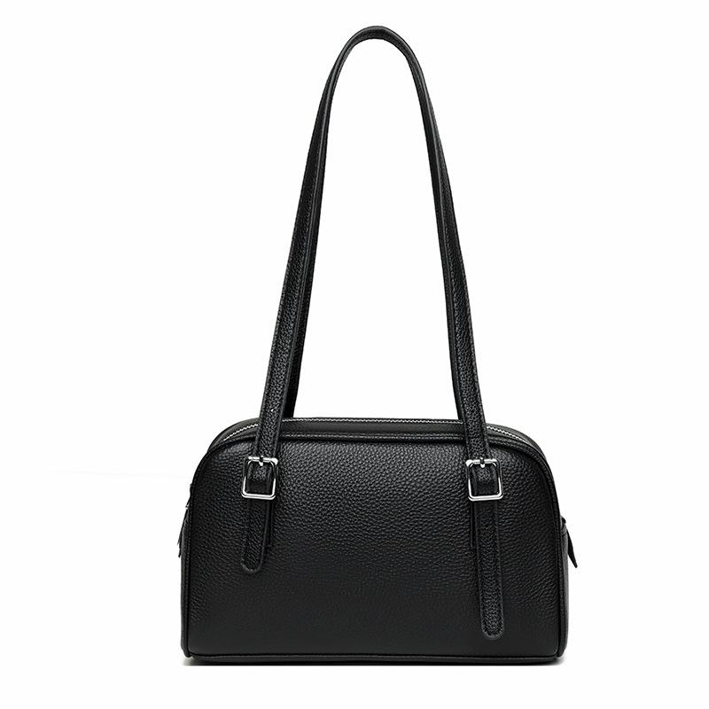 Сумка подмышкой из коровьей кожи первого слоя, модная женская сумка через плечо из натуральной кожи