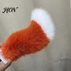 Car Tail Accessory Remote Control Electric Plush for Car, Rechargeable Furry with Exterior Decoration Adjustable Speed, Universal Fuzzy Auto