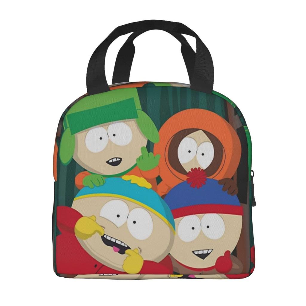 Телешоу Southpark 2025 Термоизолированная сумка-ланч для работы Портативный ланч-бокс Термосумка Ланч-боксы
