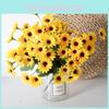 Single Bouquet Sunflowers Artificial Flower For Wedding And Home Decoration