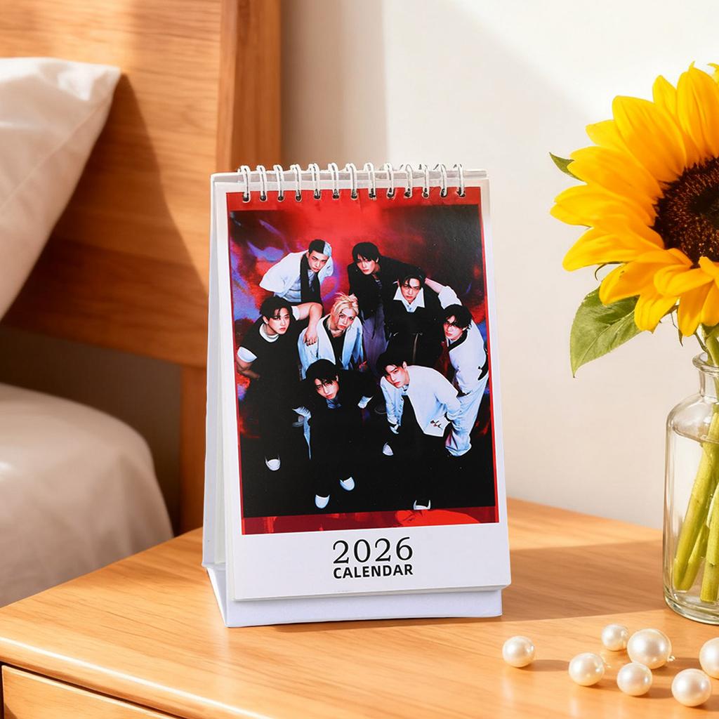 Известный календарь с участниками бойз-группы, Коллекционный календарь, Коллекционный, Подходит для фанатов
