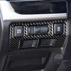 Панель управления фарами автомобиля, декоративная накладка, наклейка для Subaru Forester 2013-2018, автоаксессуары из карбона