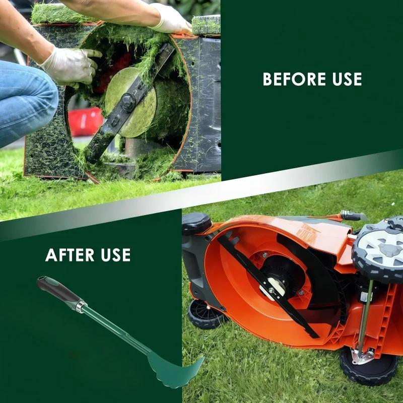 Garden Lawn Mower Blade Cleaner. Lawn Mower Chassis Weed Cleaning Tool. Specialized for Weeding Debris in Gardens