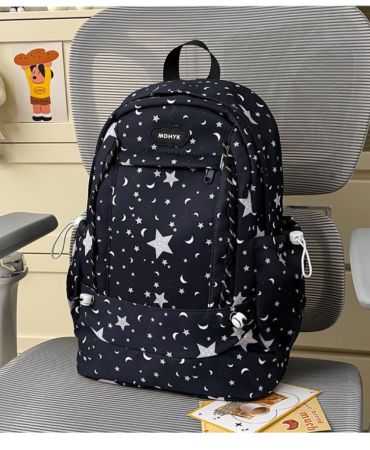 Schoolbag Starry sky clear feeling milk blue middle and high school students backpack Korean in sweet vitality girl travel shoulder