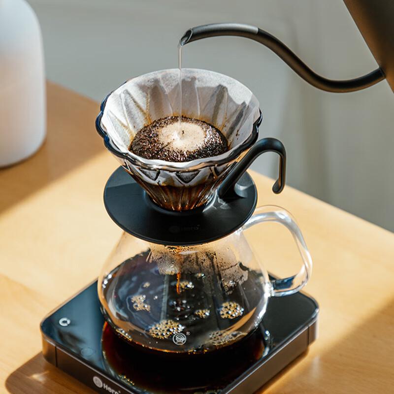 Hero Prism Glass Pour-Over Coffee Dripper Set