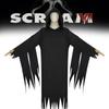Scream Vi New Grimace Killer Black Cloak Cosplay Costume Halloween Carnival Suit
